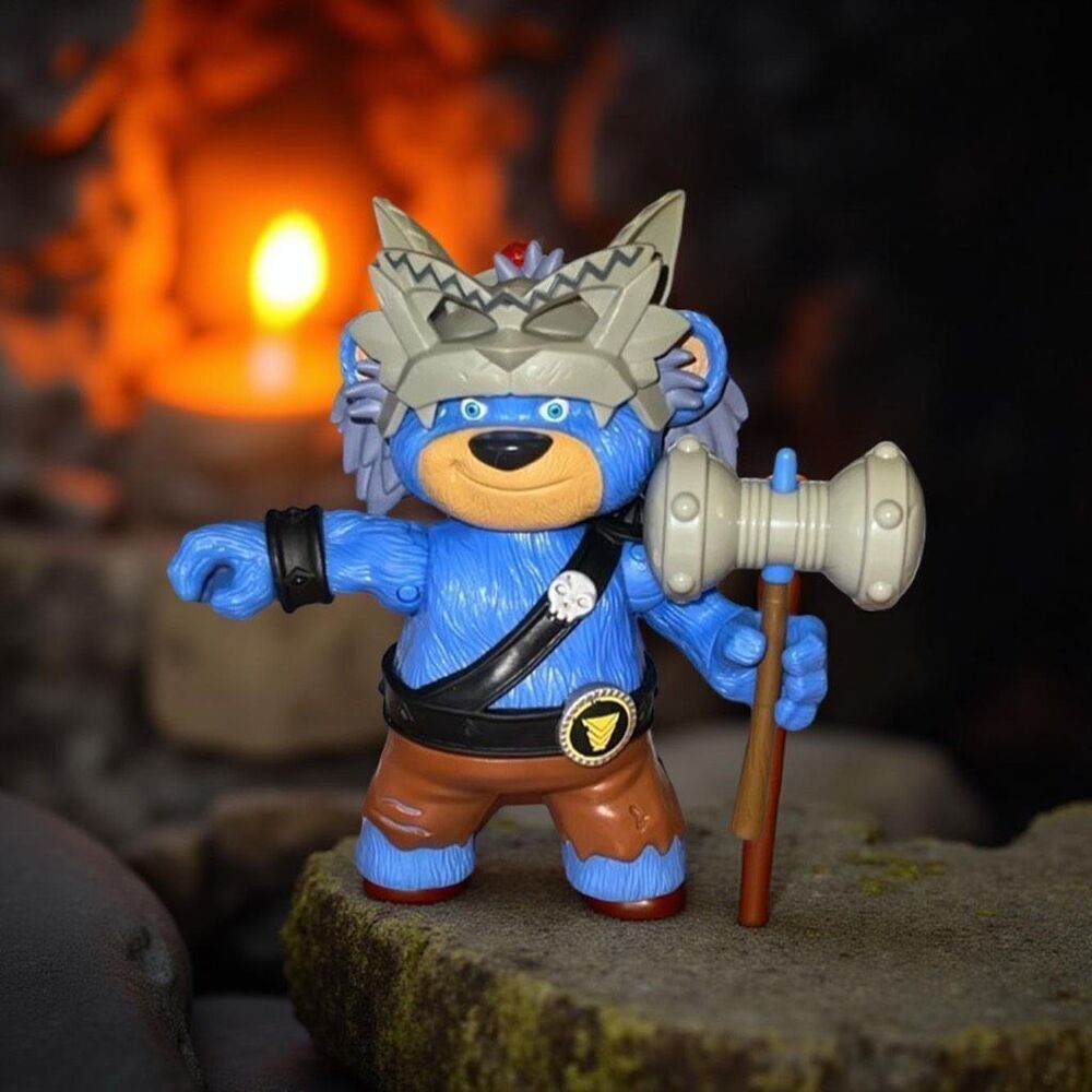 Zag Power Players Bearbarian Basic Figure  Complete B5